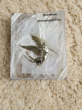 NIB. Serenity Seasins Of Cannon Falls "Have Faith" Mini Ornament/Lapel Pin